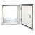 Щит с монтажной платой ЩМП, 400x400x150мм, IP66, сталь SQ0905-0078 TDM